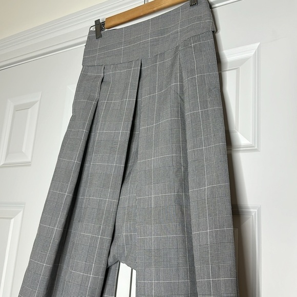 NJAL Not Just A Label Clotilde Plaid Culotte Harem Trouser Pant SzS - Picture 2 of 8